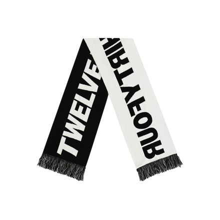 PARADOX SCARF - BLACK/WHITE